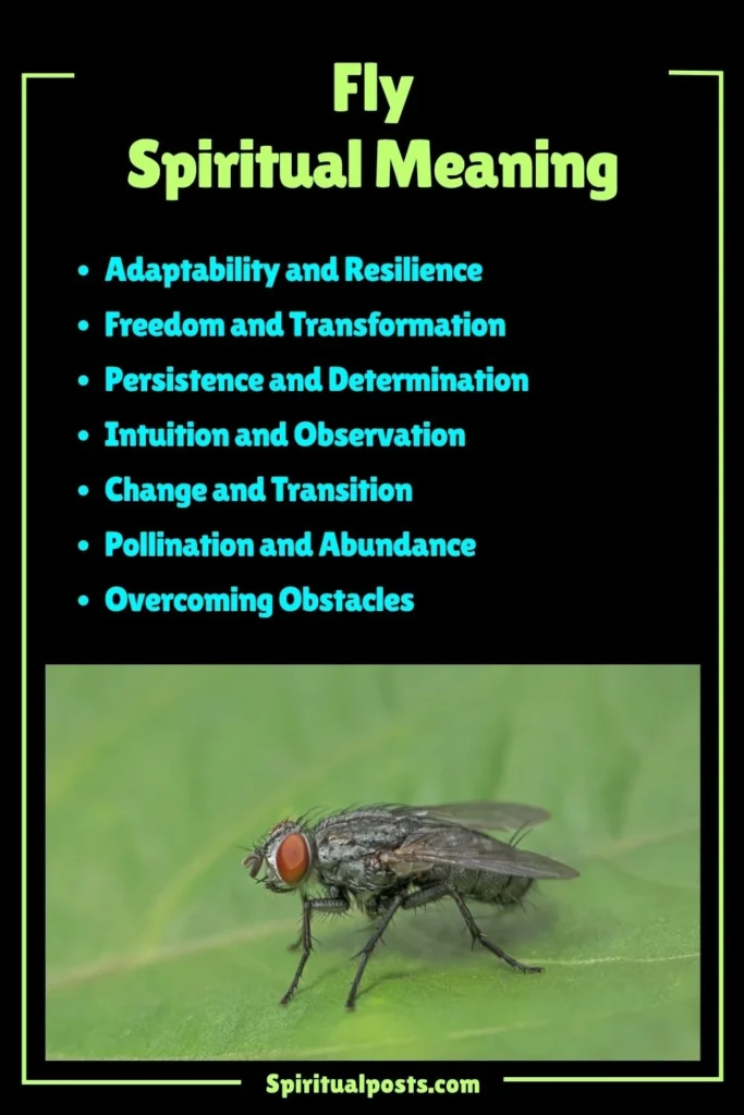 Fly Spiritual Meaning, Symbolism and Cultural Significance
