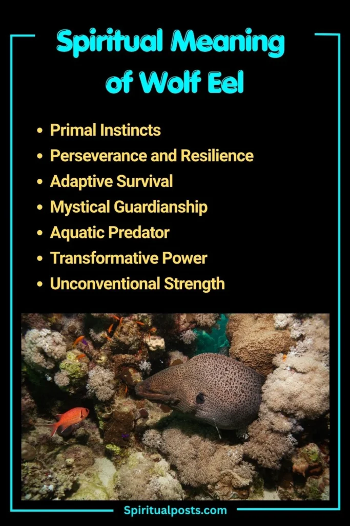 What Does Wolf Eel Symbolize Spiritually