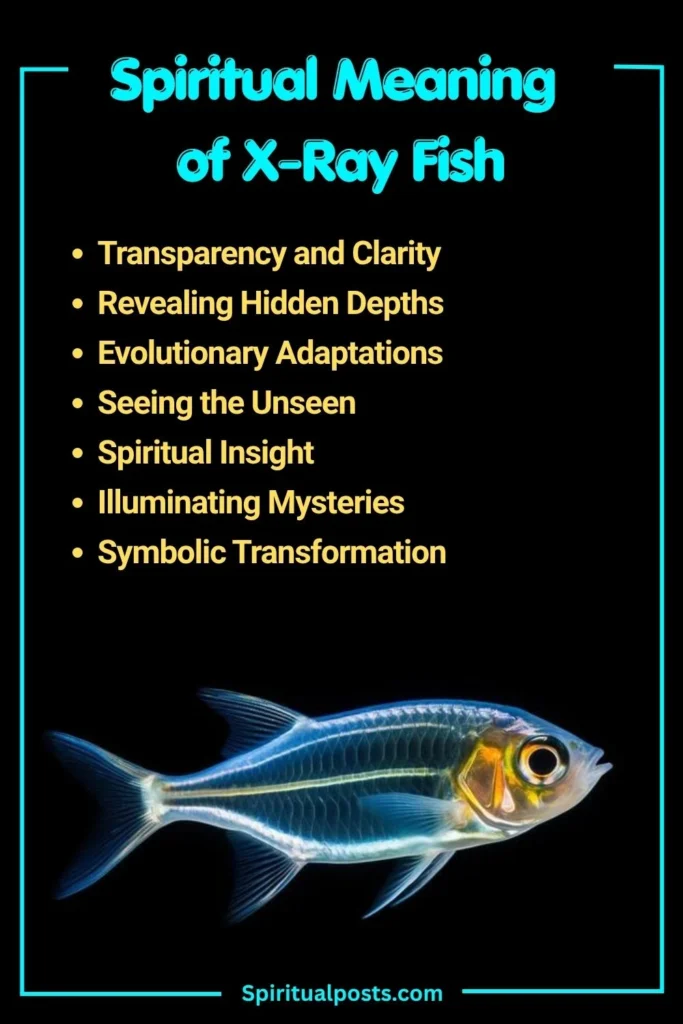 What Does X-Ray Fish Symbolize Spiritually