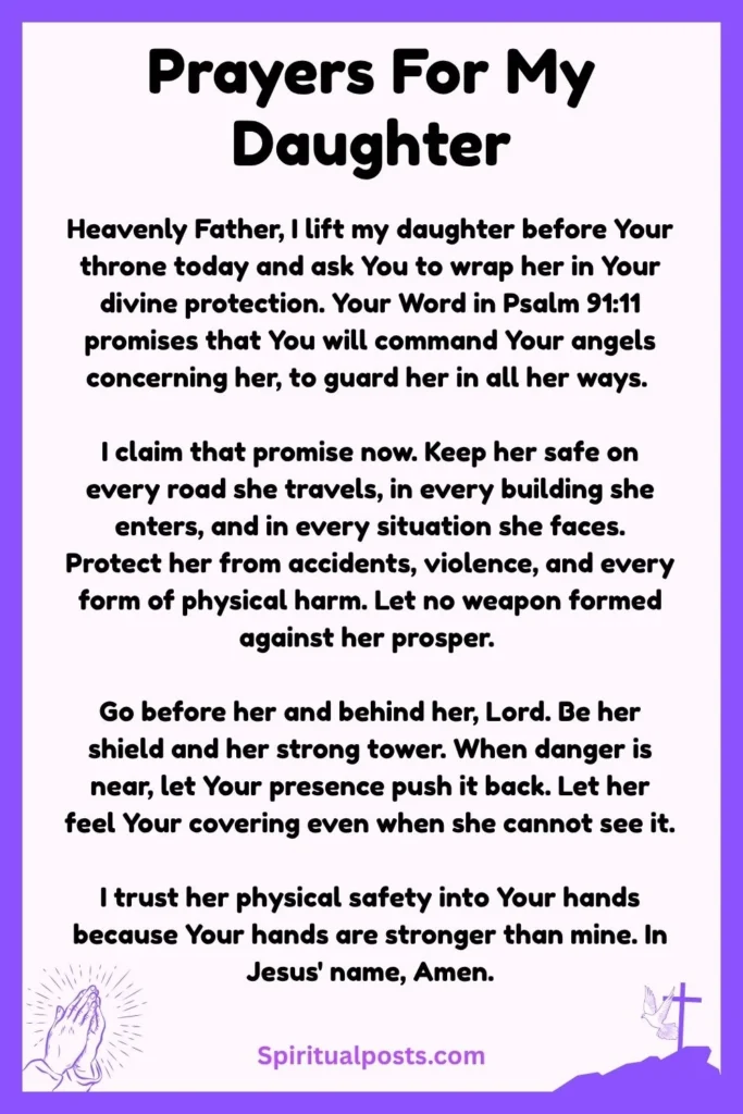 Powerful Prayers For My Daughter