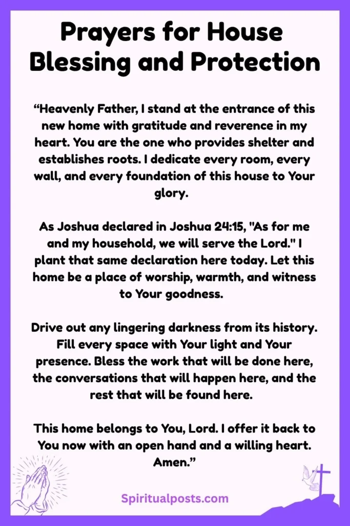 Powerful Prayers for House Blessing and Protection